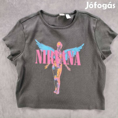 Nirvana női póló M-es