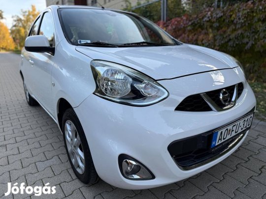 Nissan Micra 1,2 benzines, 123.000 km. Vezetett szervízkönyv