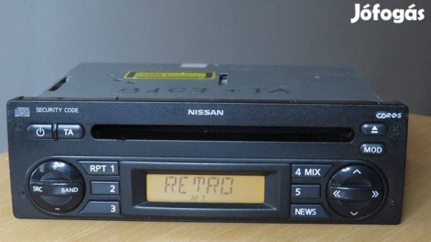 Nissan Micra gyári cd rádió autórádió fejegység