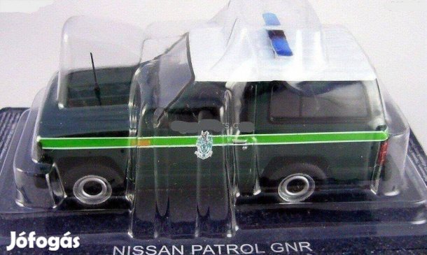 Nissan Patrol GNR police kisauto modell 1/43 Eladó