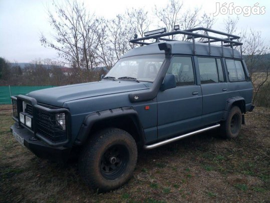 Nissan Patrol K260 gallytörő tetőcsomagtartó snorkel sárvédő szélesítő