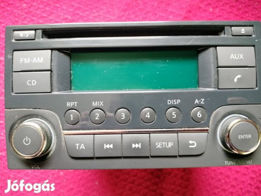 Nissan Qashqai Note, Micra Autó rádió