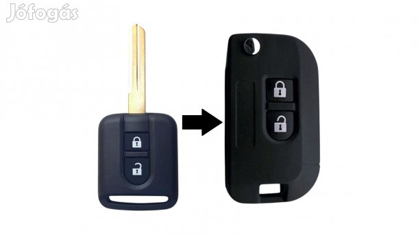 Nissan Qashqai Pathfinder Note Navara X-Trail bicskakulcs átalakító