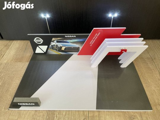 Nissan dioráma 1:64 méretben