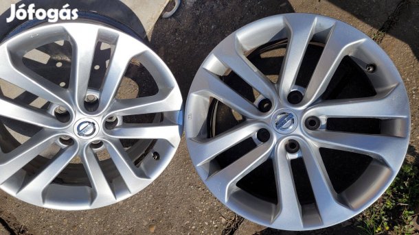 Nissan juke gyári alufelni 17" col , tpms új