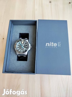 Nite Alpha fekete búváróra T100 tricium