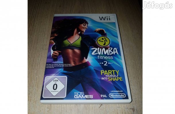 Nitendo wii zumba fitness 2 eladó