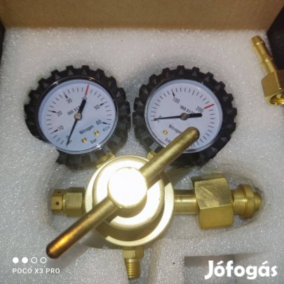 Nitrogén palack reduktor 40 báros Új !