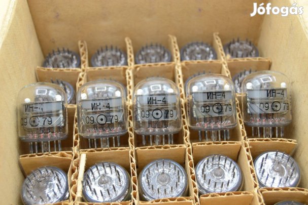 Nixie csövek IN-4 elektroncsövek elektroncső IN4