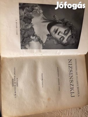 Nizsinszkij - Pulszky Romola (Nyugat Kiadó, ritka!)