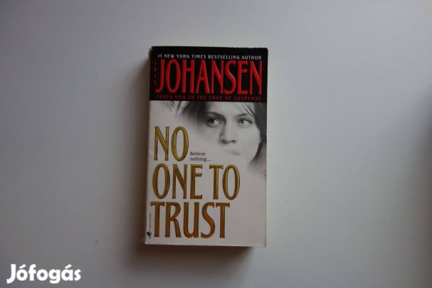 No One to Trust amgol nyelvű bestseller krimi