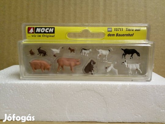 Noch 1:87 méretű, modell emberek, állatok, eszközök H0