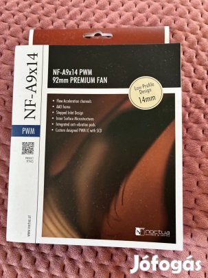 Noctua NF-A9X14-PWM 90mm rendszer hűtő
