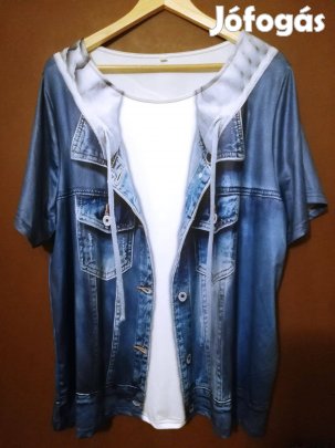 Női,48-50-méretű új felső, 3 XL- méret!/80