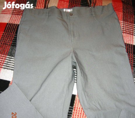 Női,50-méretű,újszerű elasztikus szürke nadrág,Bécsben vásárolt!/32