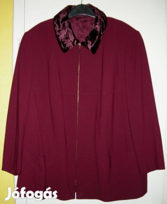 Női Bécsben vásárolt bordó,különleges blézer48-méret!/50