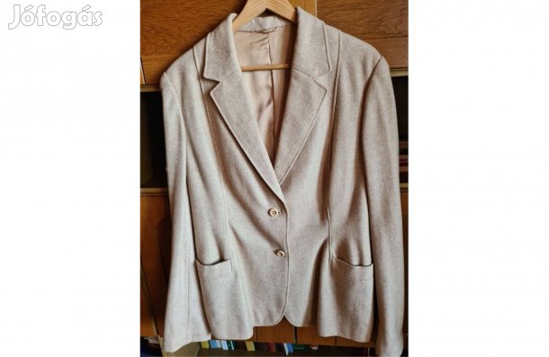 Női Bézs Blézer L-Es