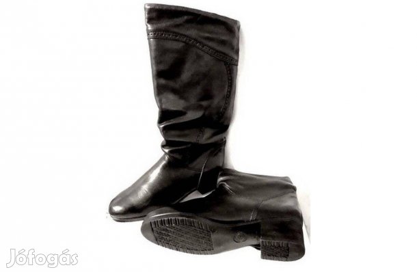 Női Csizma Bőr Bélelt 37-es Olasz Szármagasság: 30 cm
