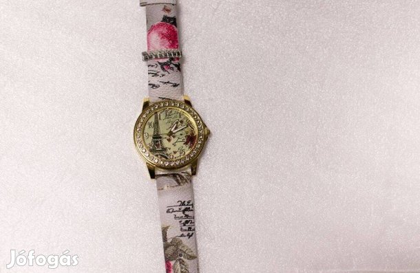 Női Divatos karóra Eiffel tornyos kvarc
