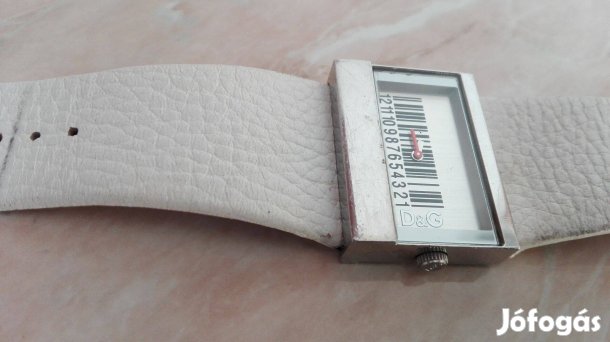 Női Dolce Gabanna quartz karóra "Vonalkódos" eredeti db