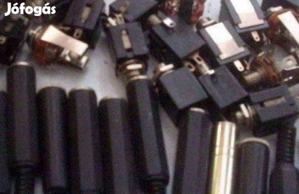 Nöi Egyenes,Kábelre szerelhető és panelra szerelhető Jack dugók