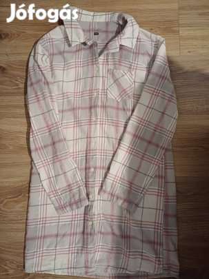 Női F&F 34-es, XS flanel hálóing 1xviselt