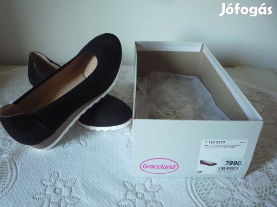 Női Graceland cipő 37-es, Új