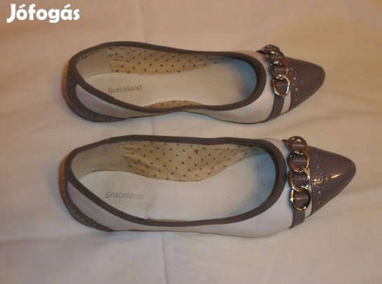 Női Greceland diszmintás 37-es ujj cipő