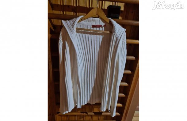 Női Kardigán Fehér L-Es