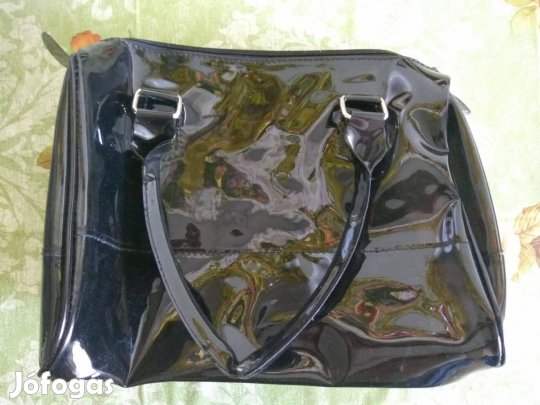 Női Lakkfekete divat Táska + kézitáska
