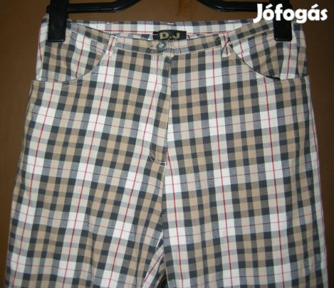 Női M-méretű kockás nadrág, D.J.Girls,olcsón!/46