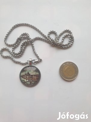 Női Nyaklánc 60cm +Medál budapest Új Helyben 1500Ft