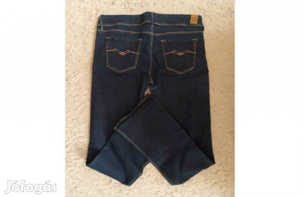 Női Replay Rearmy slim bootcut, sötétkék,sztreccs farmer:W32 L32 méret