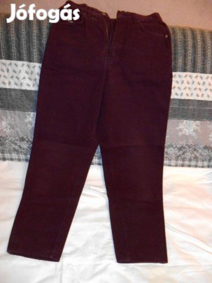 Női Tini vadonat ujj bordó (70-es) farmer