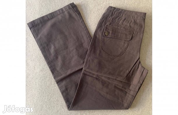 Női - nadrág 40-es, barna farmer