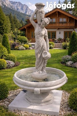 Női alakos szökőkút