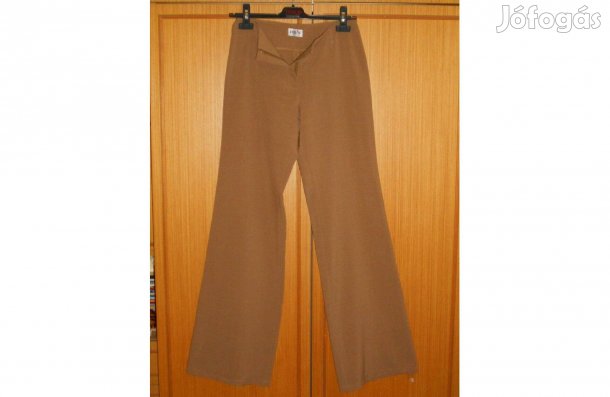 Női alkalmi nadrág, szép, barna, minőségi, Evelin márka. S es