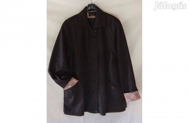 Női átmeneti kabát XXL-es fekete eladó