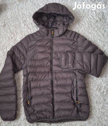 Női átmeneti kapucnis kabát vadász vadászkabát M S steppelt barna 