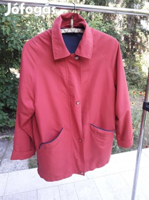 Női ballonkabát, piros