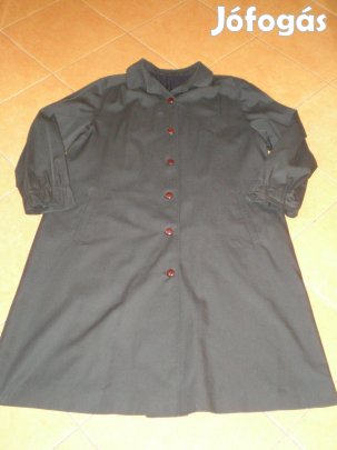 Női ballonkabát fekete színben L-es XL-es L XL feketébb, mint a képen