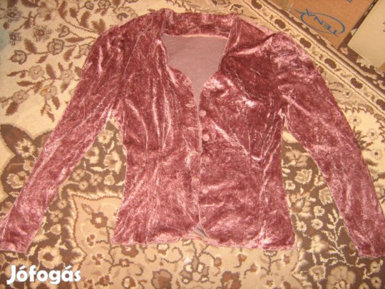 Női bársony blézer