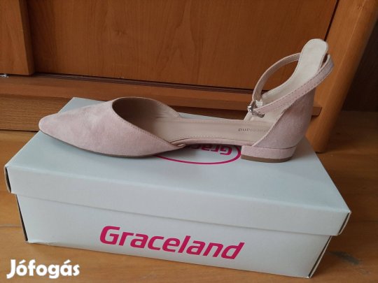 Női bokapántos balerinacipő