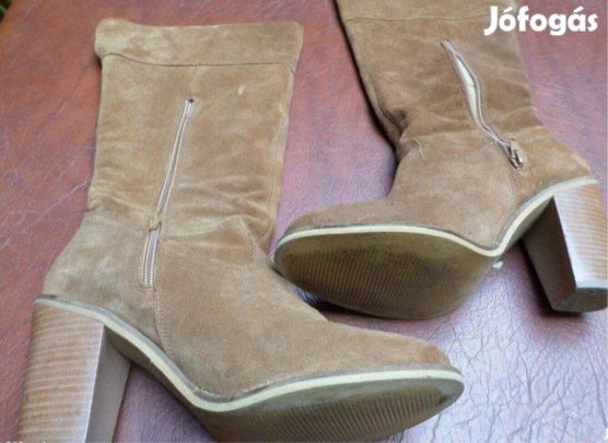 Női bőr csizma Új 40-es