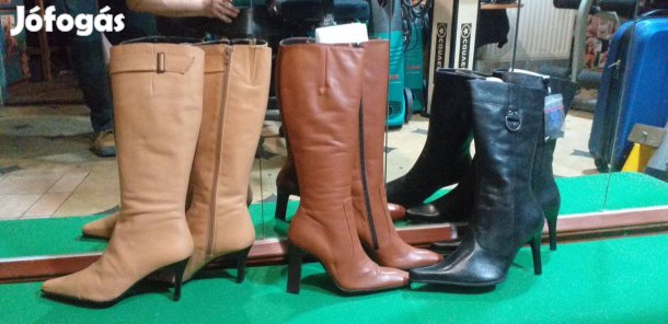 Női bőr csizmák újak