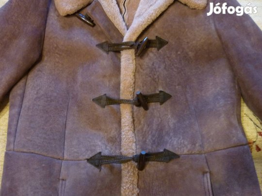 Női bőr irhakabát - irhabunda 38/40 barna