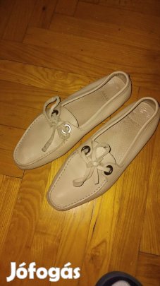Női bőr mokaszín tavaszi cipő 37 esméret 23,5 cm