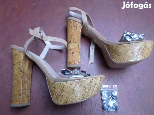 Női bőr platform szandál Új Angol