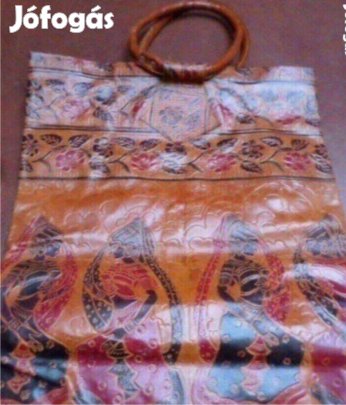 Női bőr táska utazótáska Camel