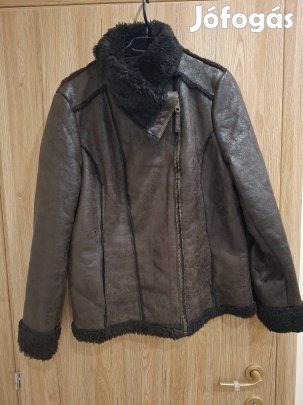 Női bőrhatású átmeneti dzseki "M"